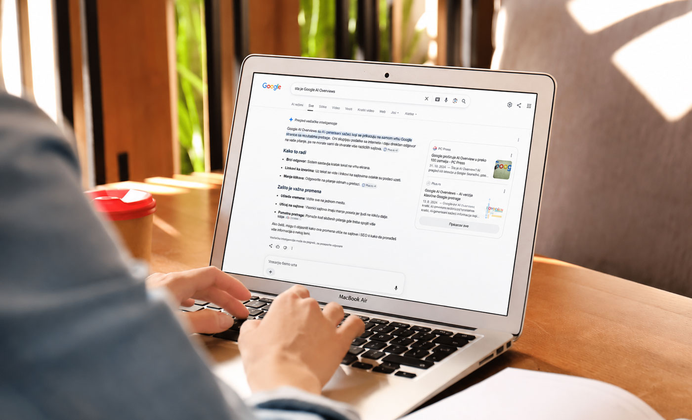 Google AI Overviews i AI Mode - kako da vaš sajt bude izvor odgovora